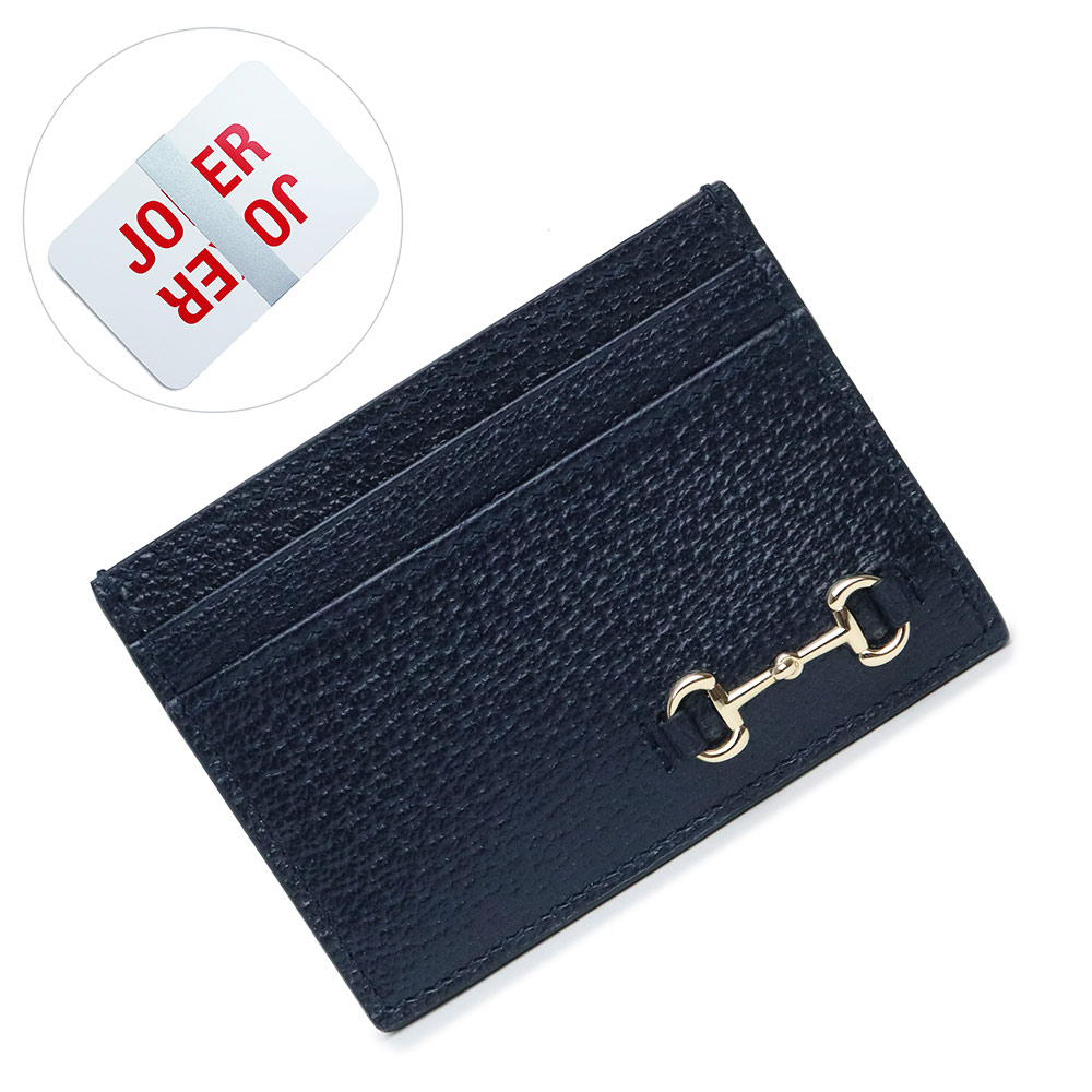楽天市場】【新品・未使用品】グッチ GUCCI ホースビット カードケース