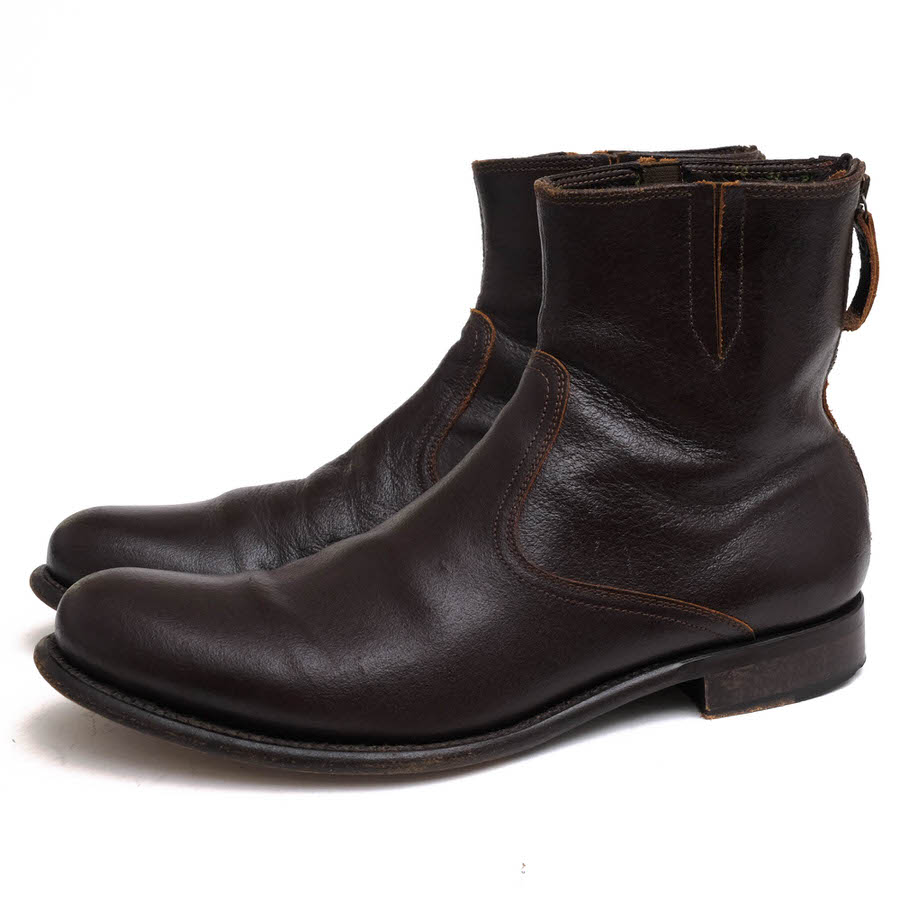 楽天市場】Paul Smith バックジップブーツ ポールスミス 牛革 クラック