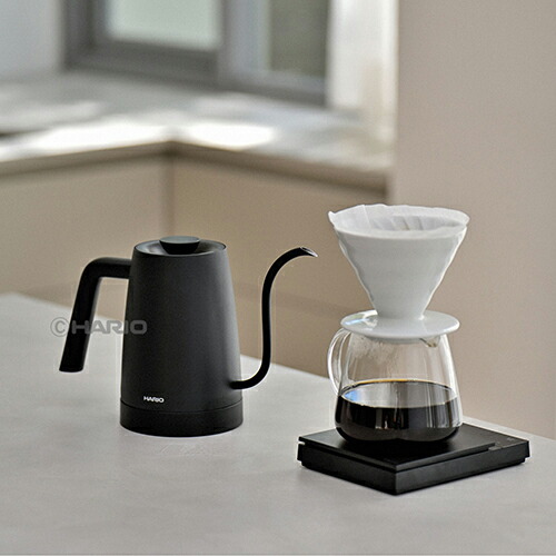 楽天市場】【HARIO/ハリオ】エレクトリックケトル ライラ ブラック ECK