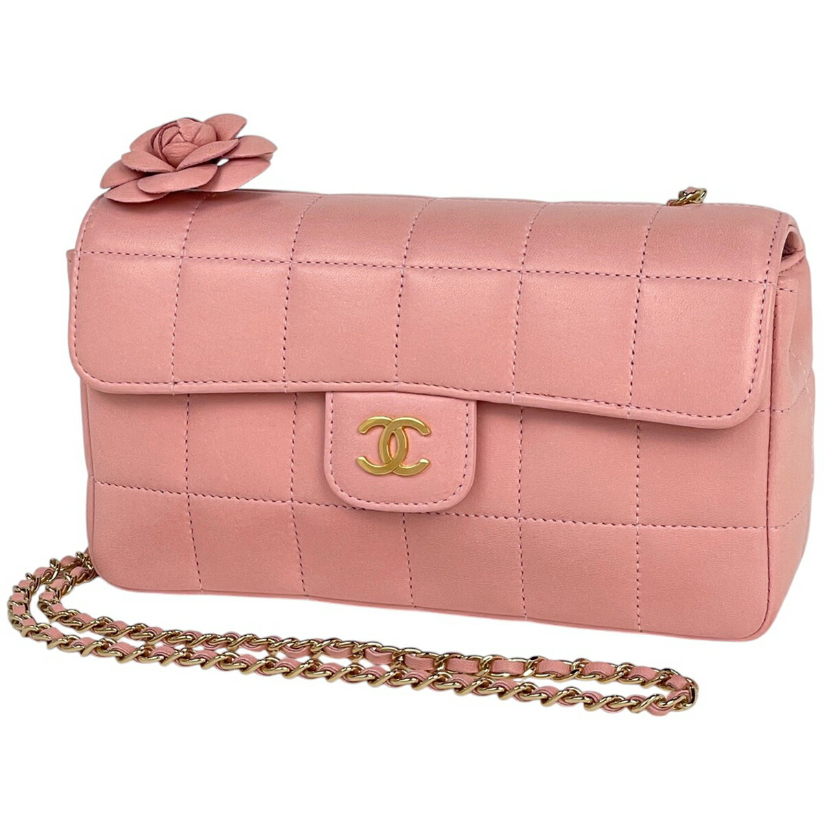 楽天市場】シャネル CHANEL チョコバー チェーン ショルダーバッグ