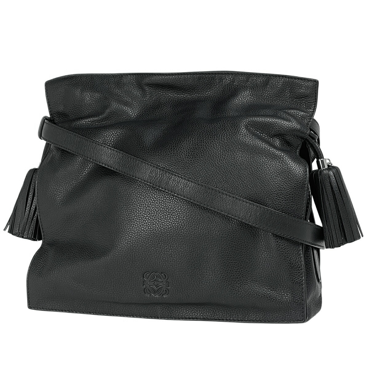 楽天市場】ロエベ loewe ショルダーバッグ アナグラム ブラックの通販