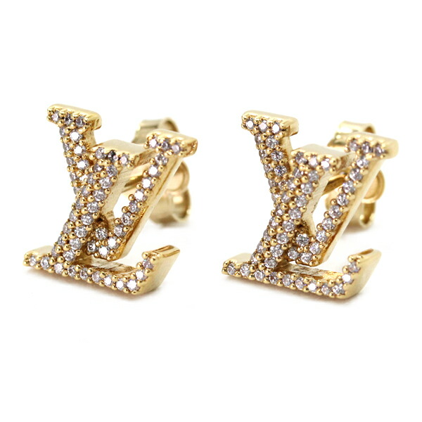 楽天市場】ルイヴィトン ピアス・LV アイコニック ストラス M00609