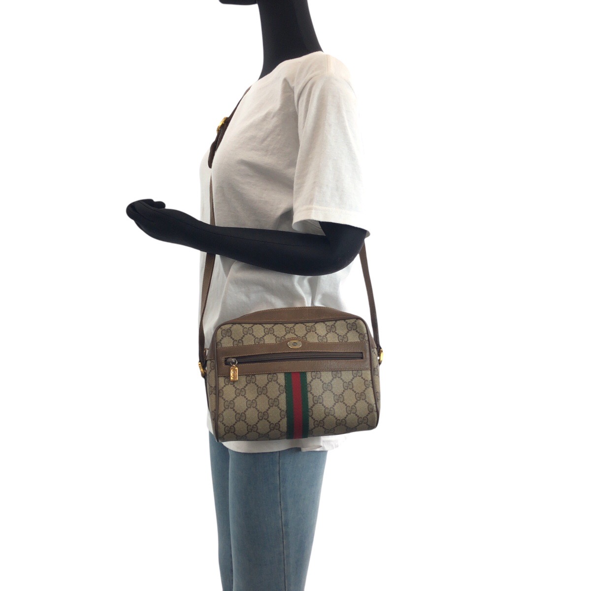 楽天市場】GUCCI グッチ ヴィンテージ オールドグッチ シェリーライン