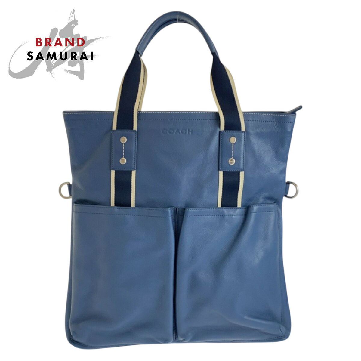 楽天市場】コーチ ネイビー（トートバッグ｜メンズバッグ）：バッグ