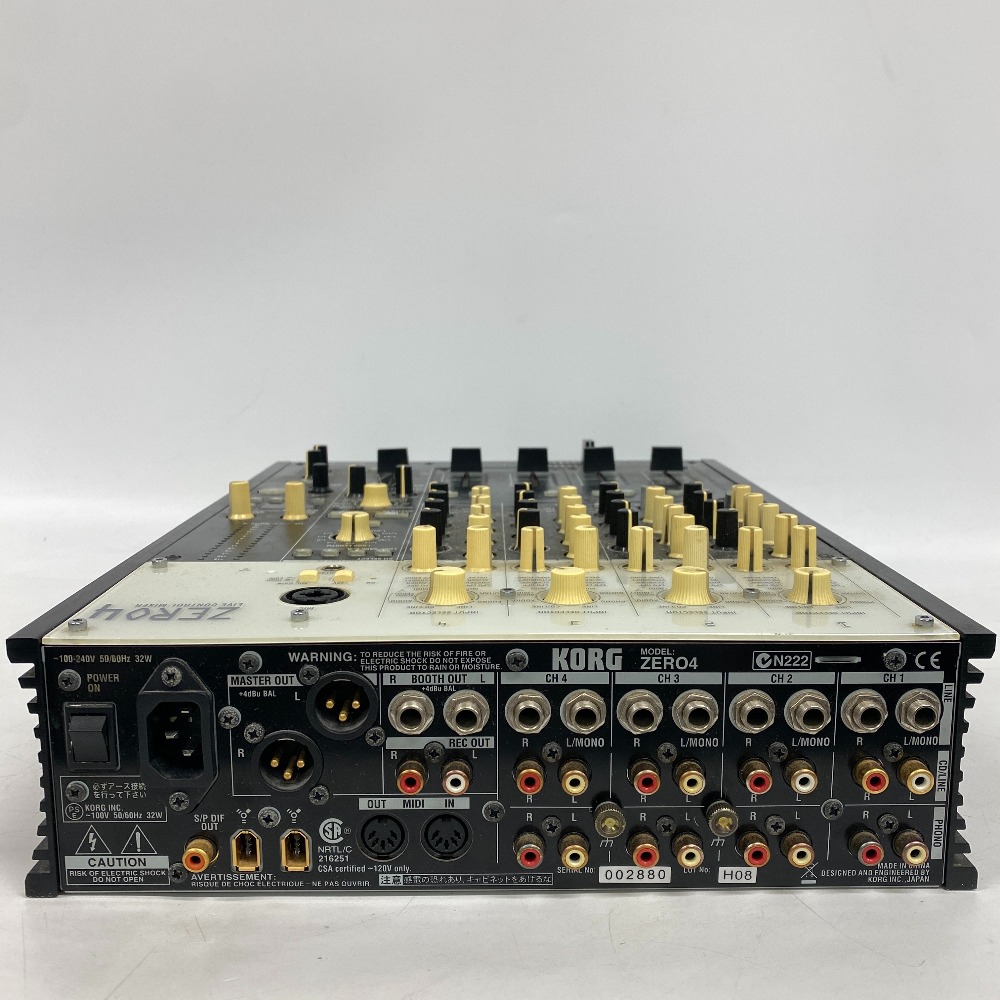 楽天市場】KORG コルグ ZERO4 DJミキサー : BRANJE 楽天市場店