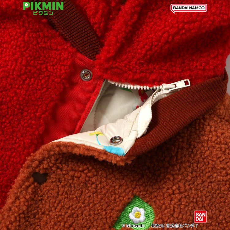 楽天市場】【ピクミン】リバーシブルボアブルゾン ▽▽ 男の子 女の子