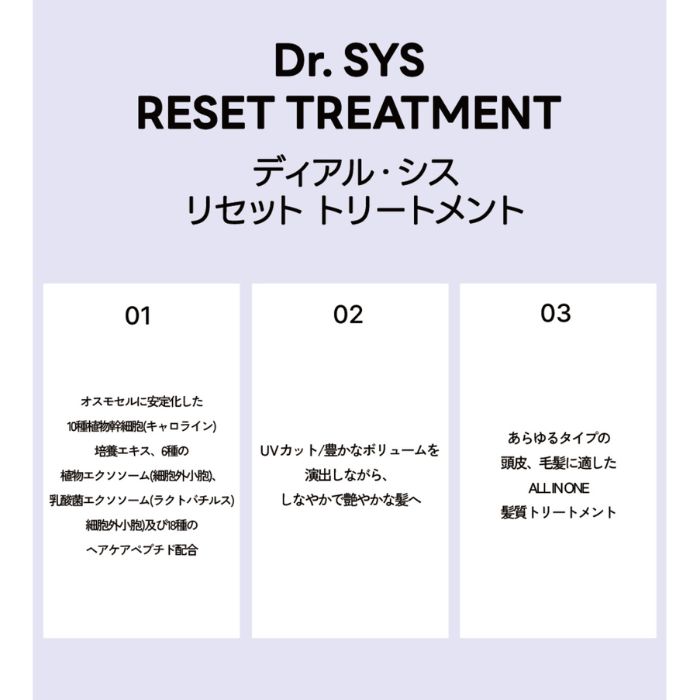 楽天市場】Dr.sis クリームシャンプー ー&トリートメント シリコン