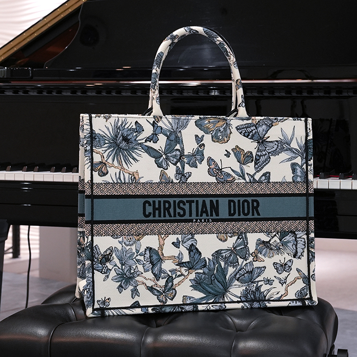 楽天市場】クリスチャン・ディオール ブックトート バッグ ラージ