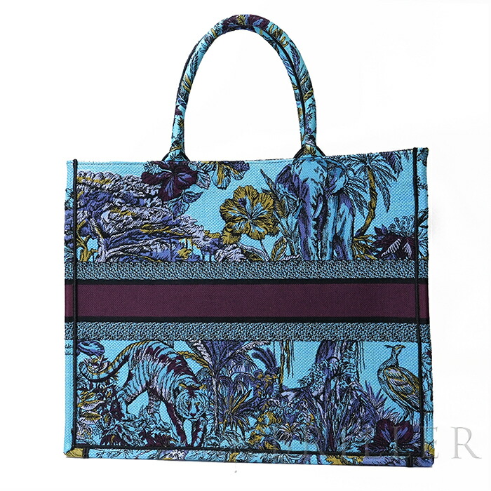 楽天市場】クリスチャン・ディオール ブックトート バッグ ラージ