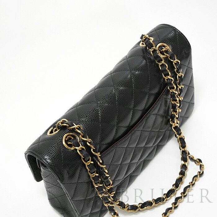 楽天市場】シャネル 11.12 クラシック ハンドバッグ ブラック ゴールド