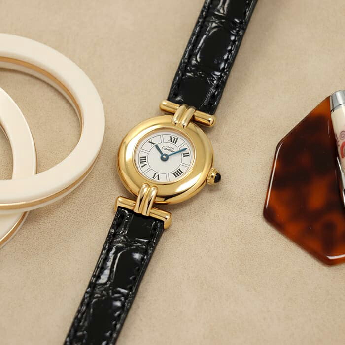 楽天市場】カルティエ マストコリゼ ヴェルメイユ アイボリー CARTIER