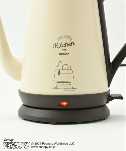 楽天市場】【P10倍】 電気ケトル おしゃれ 公式 BRUNO PEANUTS