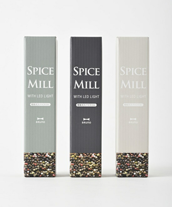 楽天市場】【P10倍】ブルーノ スパイスミル 電動 LEDライト付スパイス