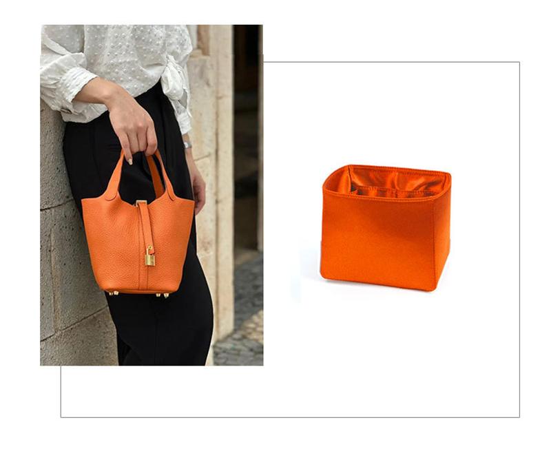 楽天市場】バッグインバッグ for Hermes Picotin PM / MM 対応