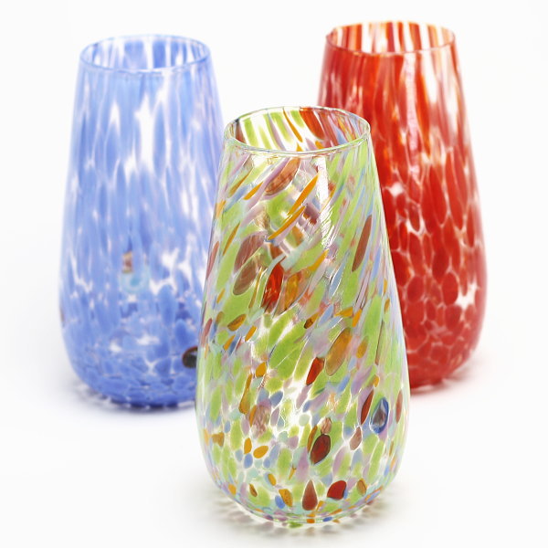ベネチアガラス 花瓶 置物 ムラーノ ガラス コンポート / ベネチアン
