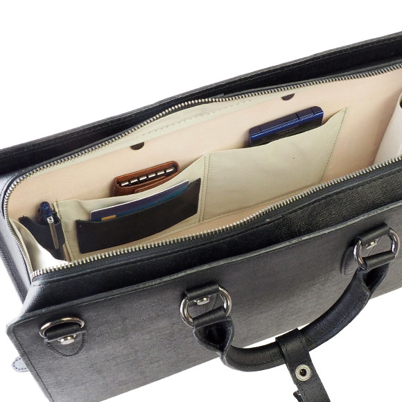 楽天市場】青木鞄 A4 ブリーフケース [3939] 2way 天ファスナー