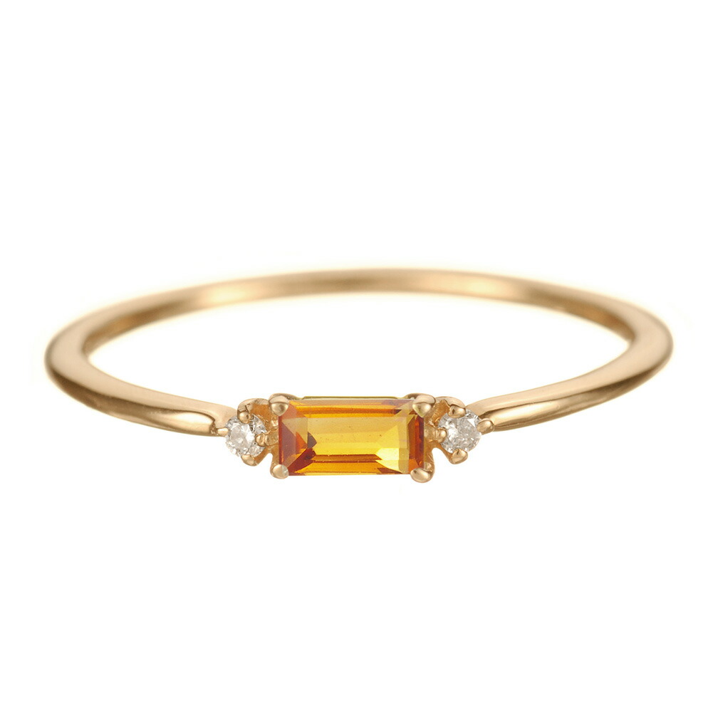 ♢N♢K18 ピンクジルコン＆イエローシトリン セットチャ―ム ♢N♢K18