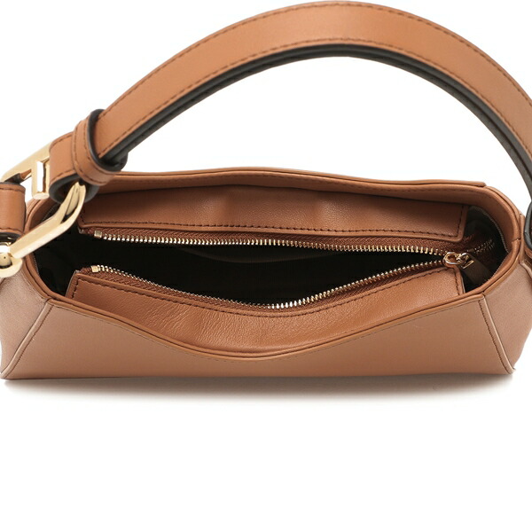 楽天市場】フルラ ショルダーバッグ ヌヴォラ ブラウン レディース