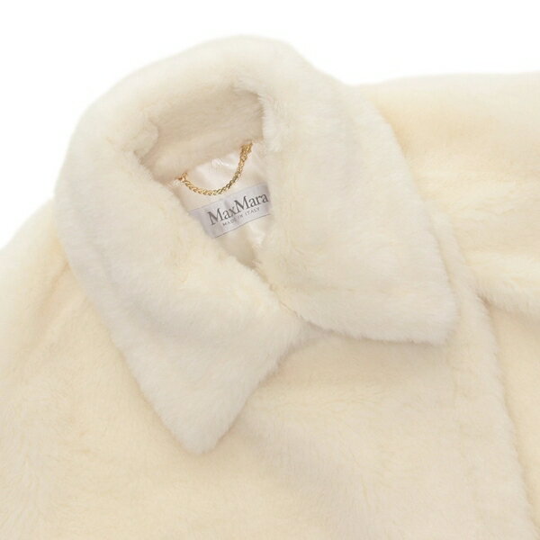 楽天市場】マックスマーラ ケープ コート テベ テディベア ケープ