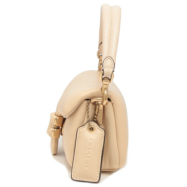 楽天市場】コーチ ショルダーバッグ タビー ベージュ レディース COACH