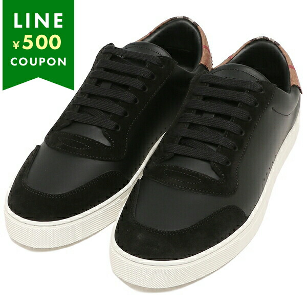 楽天市場】バーバリー スニーカー ロビン ブラック ベージュ メンズ