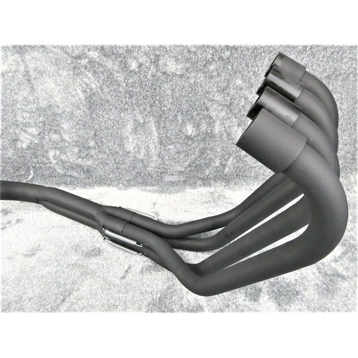 楽天市場】ゼファー400 DJガニマタ 6分割 マフラー 黒+黒