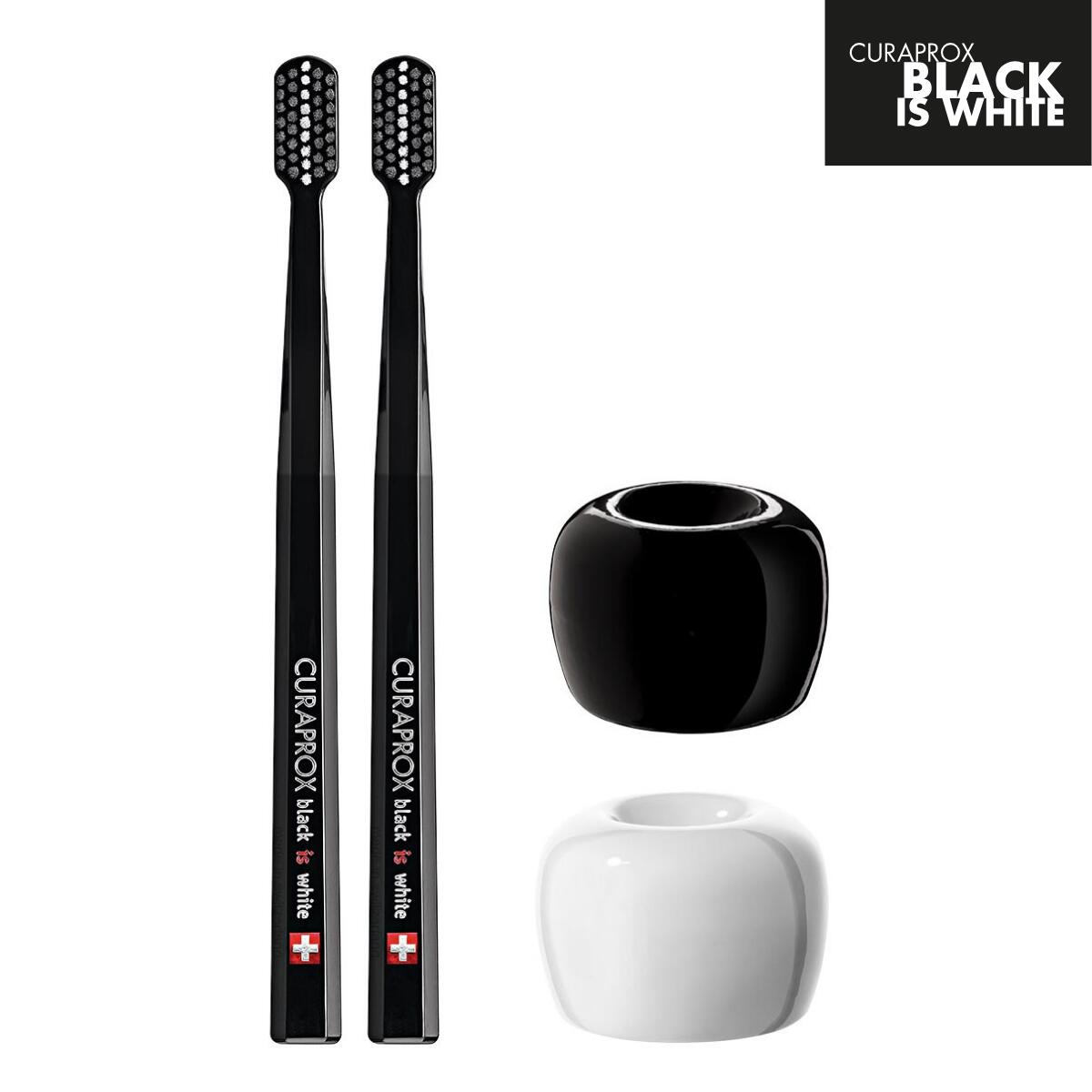 楽天市場】【公式】クラプロックス 歯ブラシ ブラックisホワイト 2本