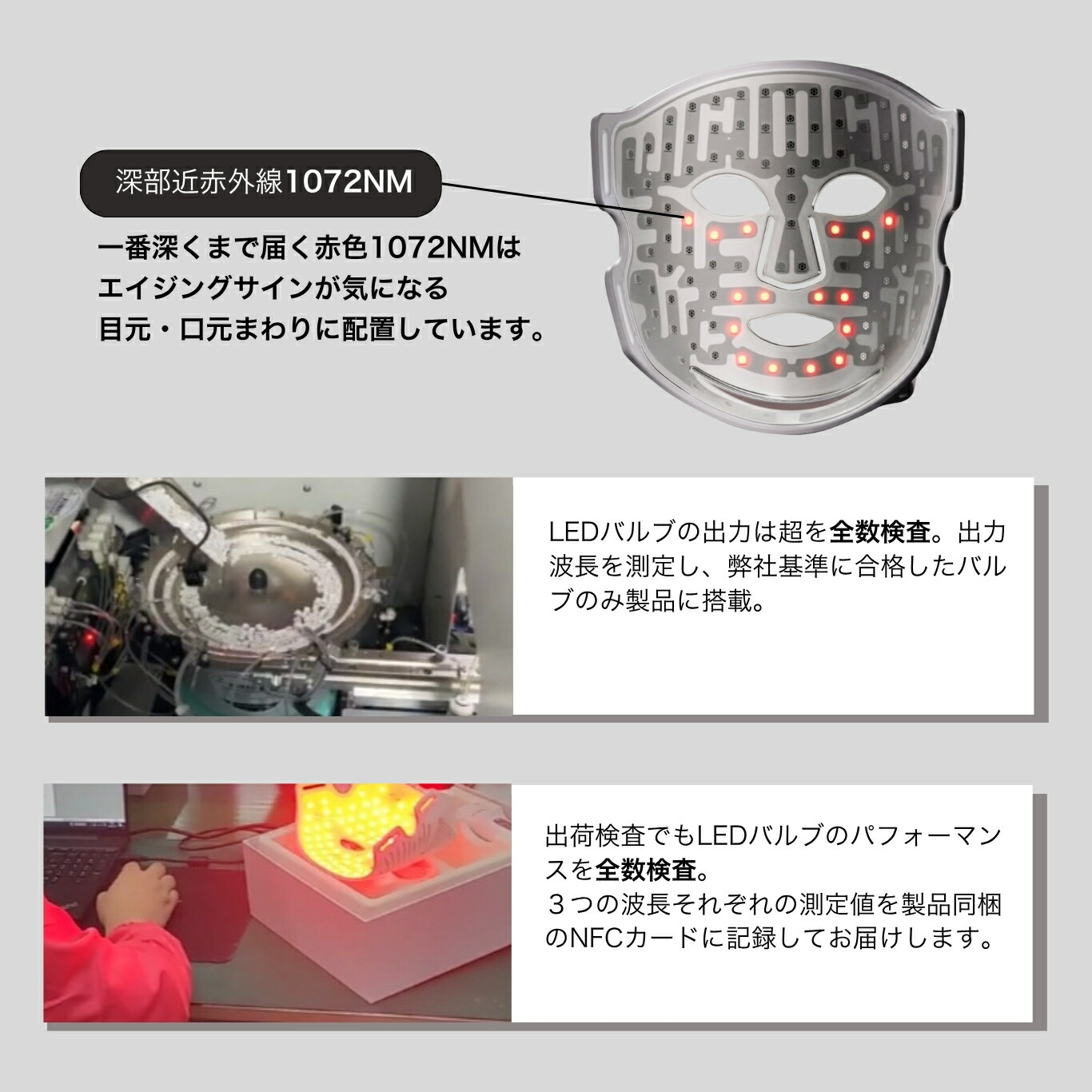 楽天市場】CurrentBody Skin LEDライトセラピーマスク シリーズ2