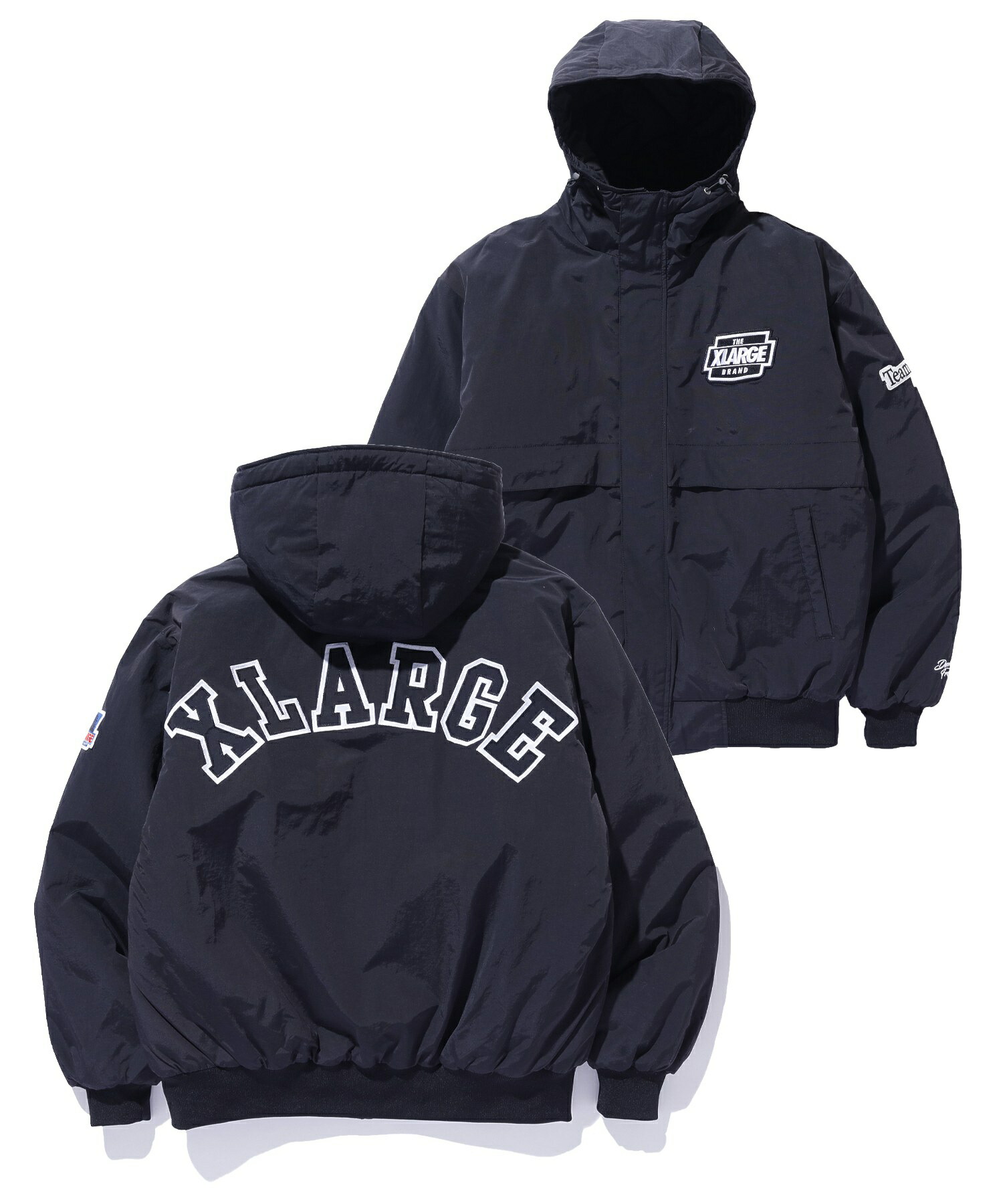 楽天市場】【公式】XLARGE エクストララージ NYLON PUFFER JACKET