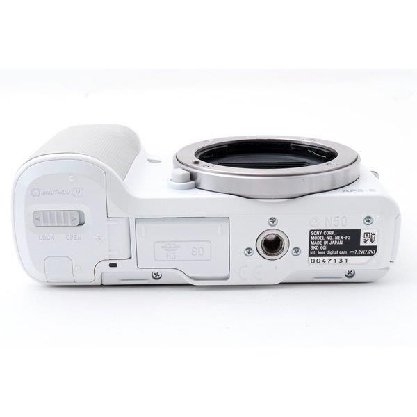 楽天市場】【中古】 ソニー SONY NEX-F3 ホワイト レンズキット 美品