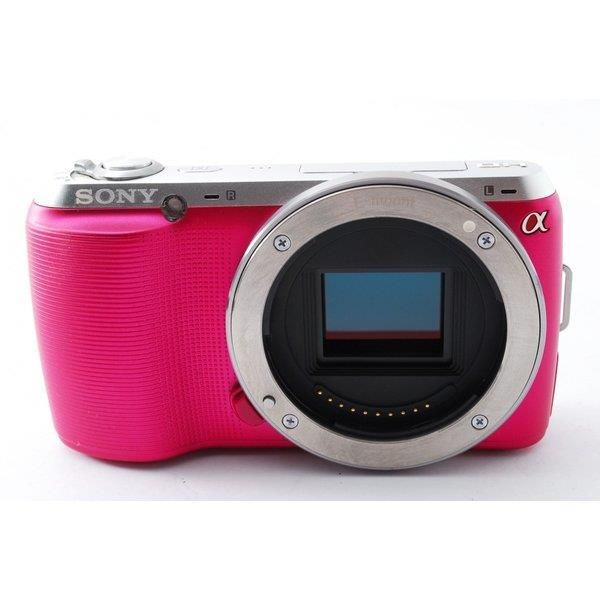 楽天市場】【中古】 ソニー SONY Nex-C3 ピンク レンズキット 美品