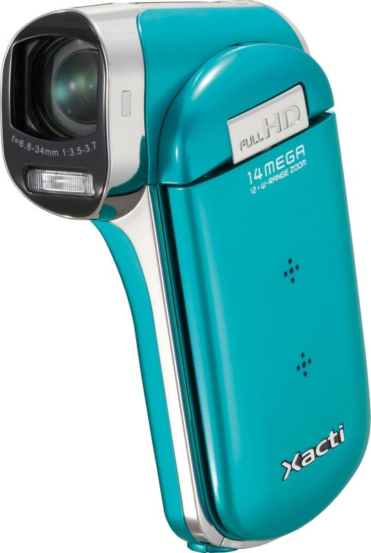 楽天市場】【中古】SANYO デジタルムービーカメラ Xacti CG100 ブルー