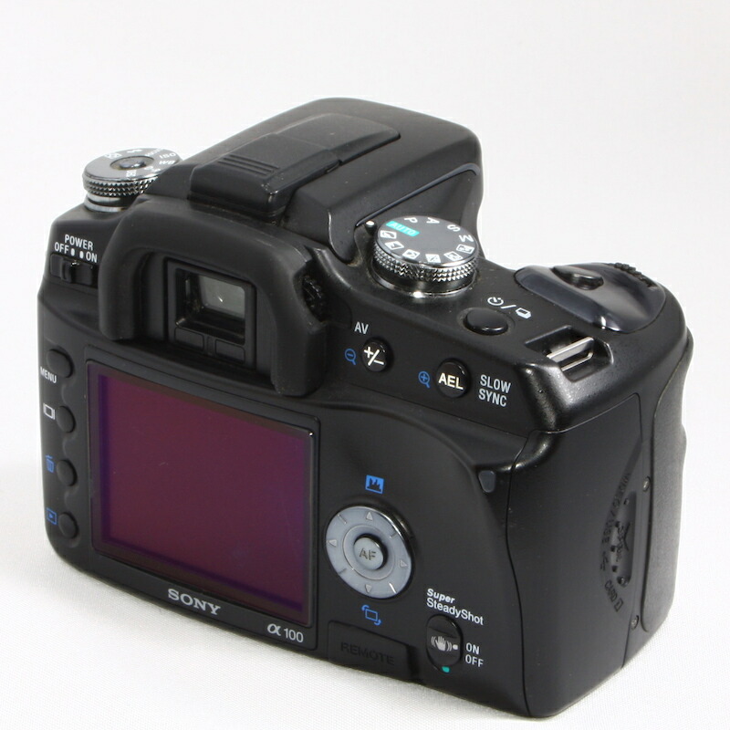 楽天市場】【中古】ソニー SONY α100 ダブルレンズセット [984
