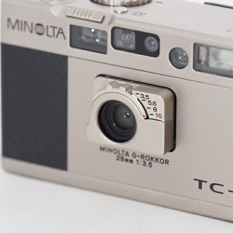 楽天市場】MINOLTA ミノルタ TC-1 コンパクトフィルムカメラ TC1