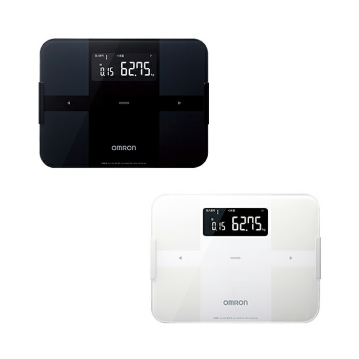 楽天市場】* オムロン【KRD-608T2（-BK/-W）ブラック ホワイト】体重体