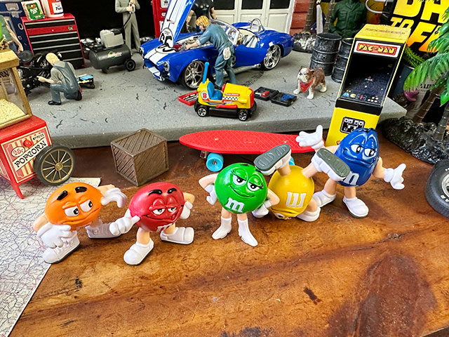 ウズラ M&M'sキャラクターおもちゃセット ウズラ M&M'sキャラクター