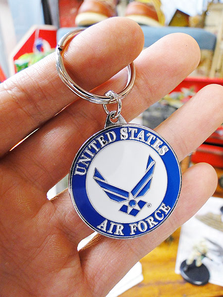 楽天市場】ミリタリーメタルキーホルダー （U.S.エアフォースNEW