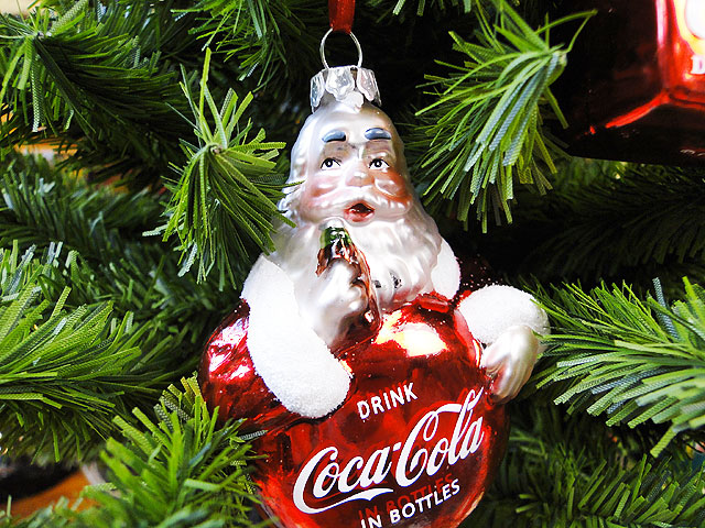 楽天市場】コカ・コーラブランド クリスマスオーナメント