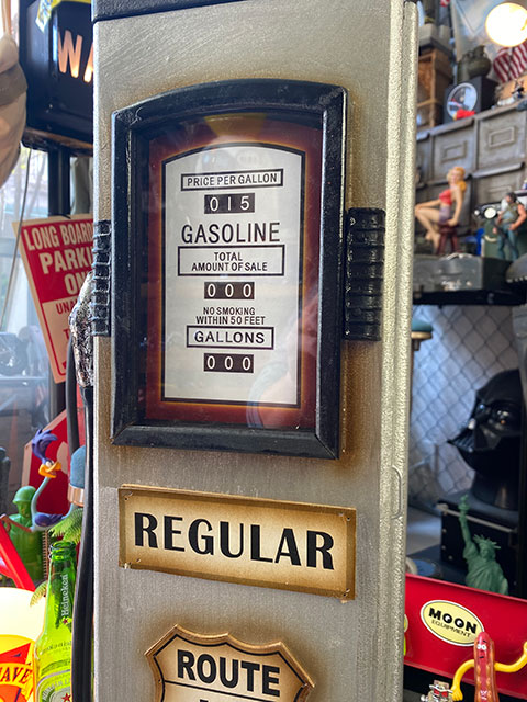 楽天市場】ルート66 ガスポンプ型キャビネット CDタワー （シルバー