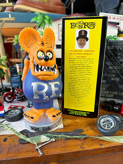 楽天市場】ファンコ ラットフィンク ボビングヘッド （オレンジ