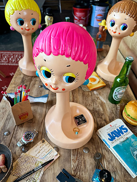 激レア物 チペワブーツ インディアンヘッド販促用ディスプレイ