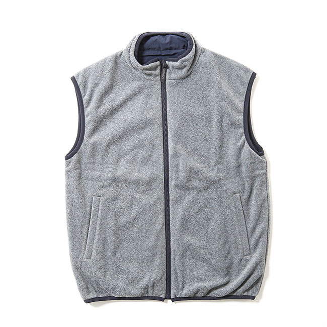 楽天市場】グラミチ リバーシブルフリースベスト GRAMICCI REVERSIBLE