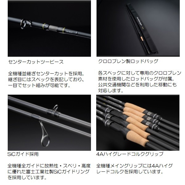 楽天市場】ジャッカル バスロッド リボルテージ ツーピースモデル2 RV2