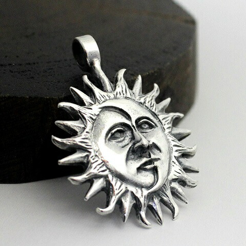 楽天市場】メキシコ マヤ文明 太陽 月 ペンダント (ペンダントトップ