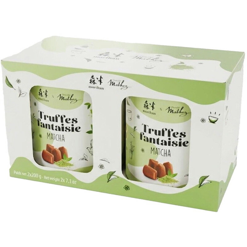 楽天市場】2026新作【 mathez 】マセス 森半 抹茶 トリュフ 200g x 2缶