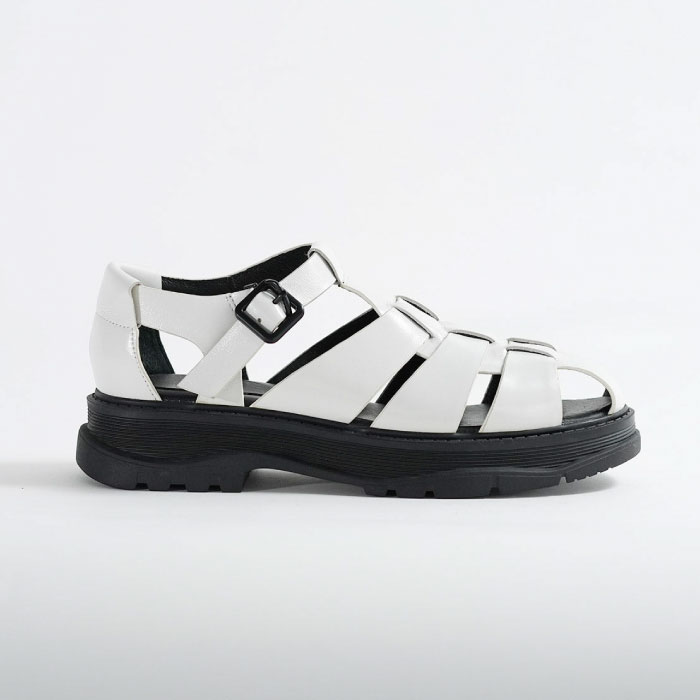 楽天市場】マナ MANA ストラップサンダル レディース 本革 牛革