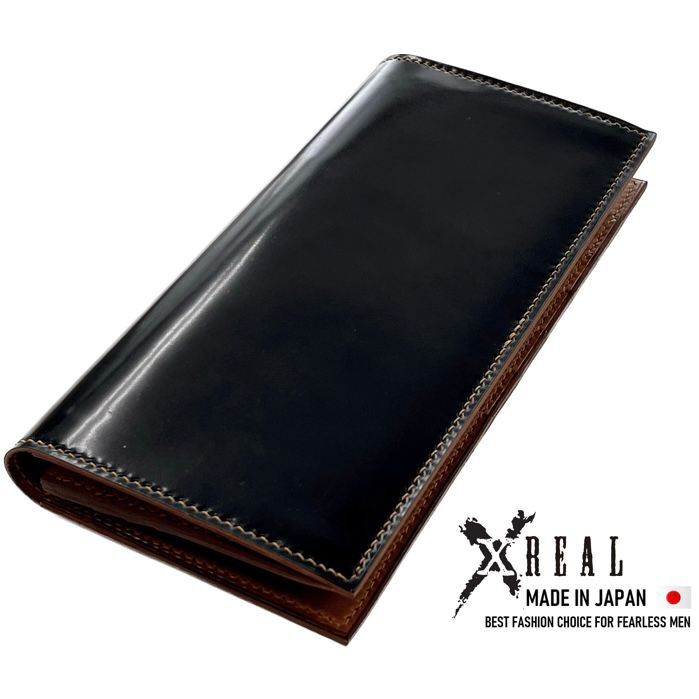 楽天市場】☆XREAL☆ 日本製 長財布 ROCADO（ロカド）シェルコードバン