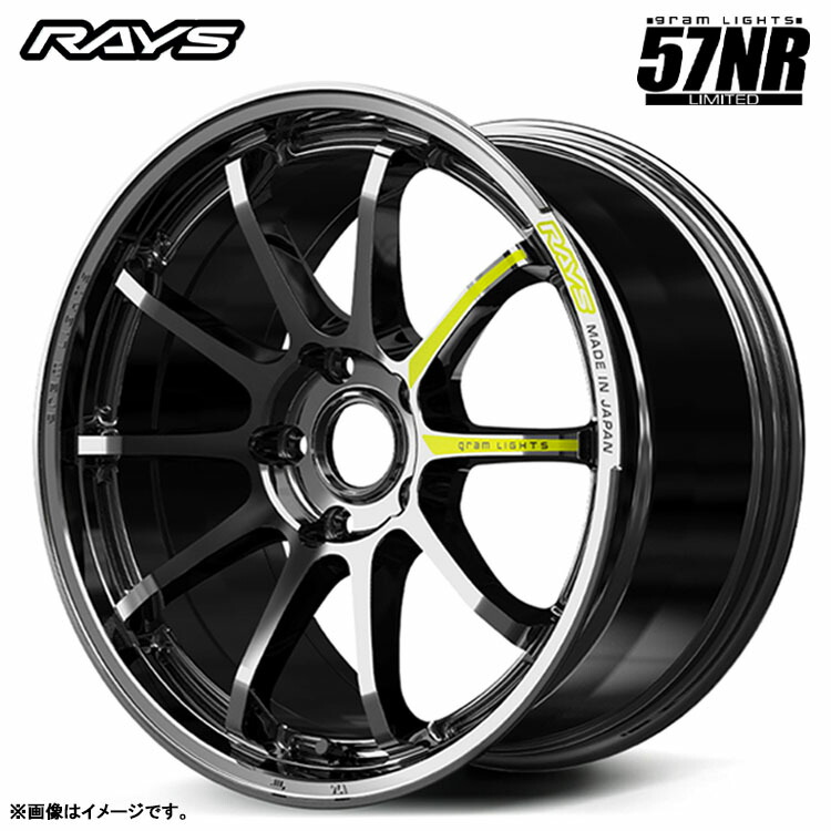 楽天市場】17インチ 4H100 7J 7J+47 4穴 グラムライツ 57NR Limited