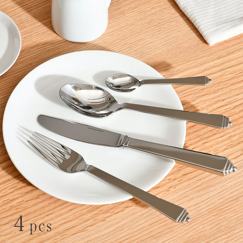 楽天市場】ジョージジェンセン カトラリー 4本セット ピラミッド Georg