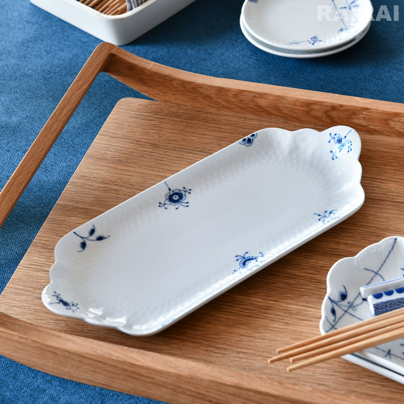 楽天市場】ロイヤル コペンハーゲン トレイ 28.5cm ブルーパルメッテ